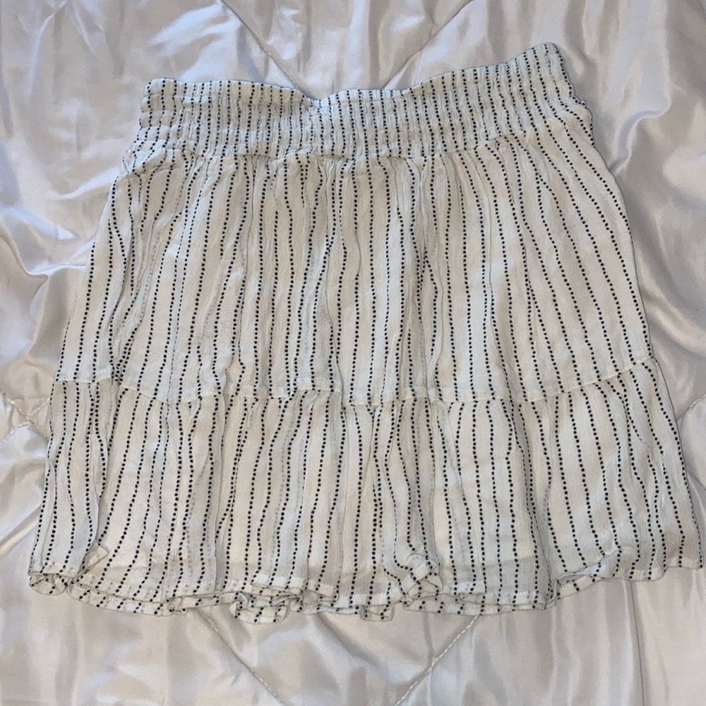 Black and white skirt